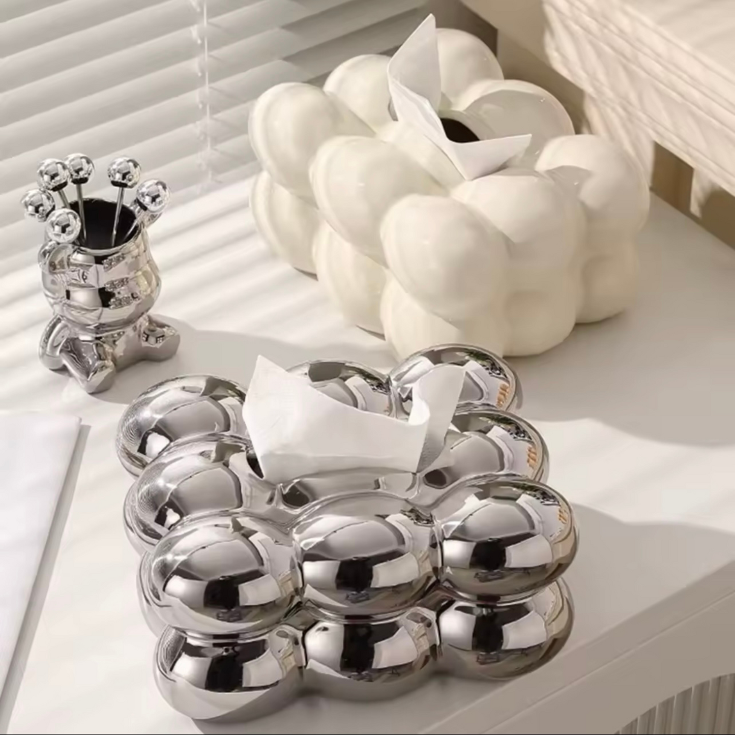 Marshmallow Taschentuchbox