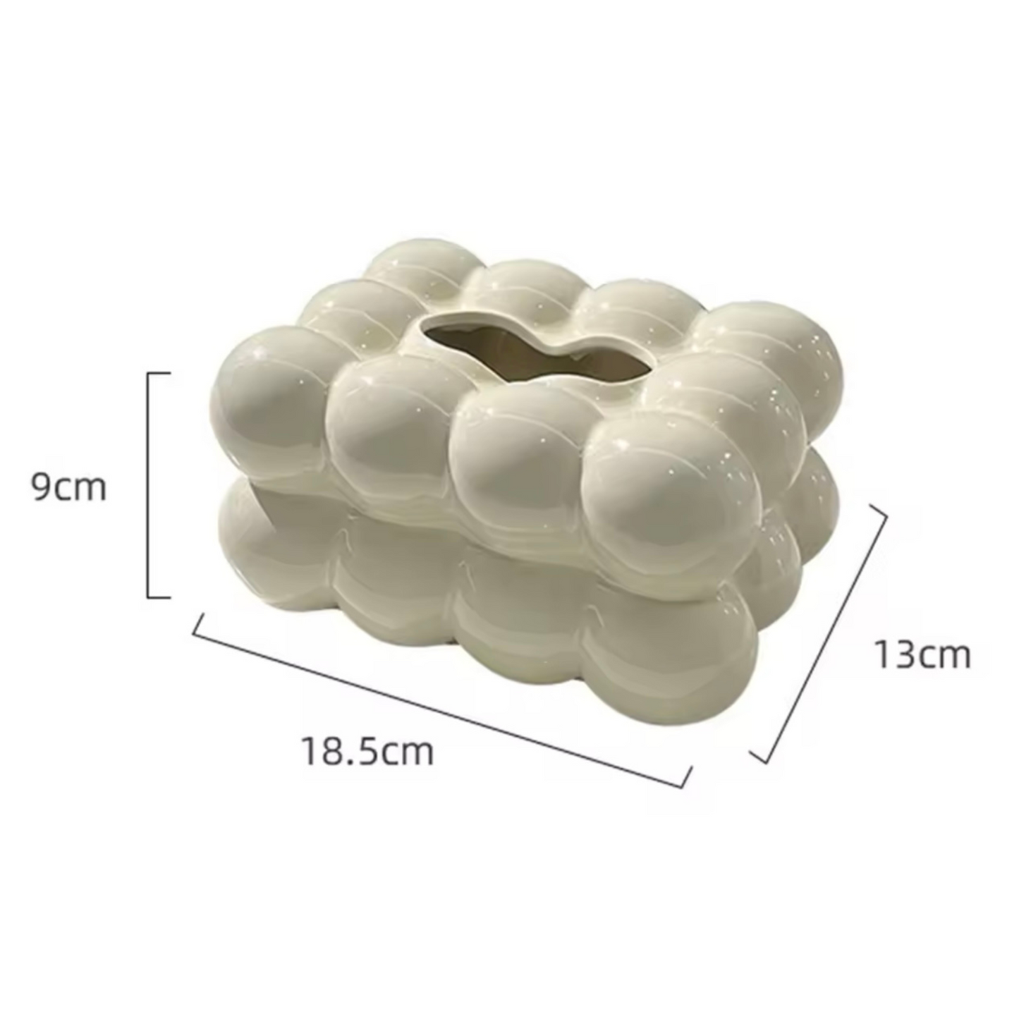 Marshmallow Taschentuchbox