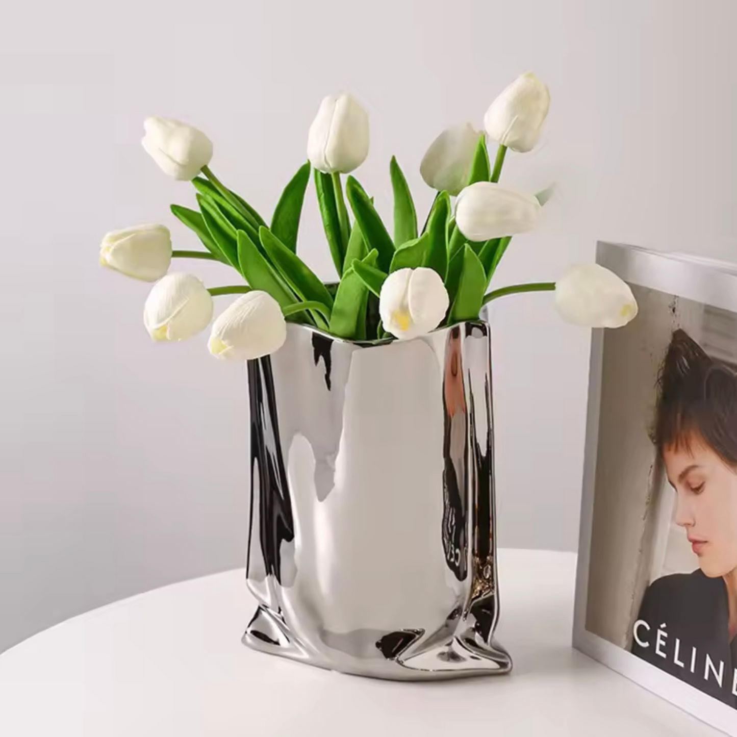Steel Vase