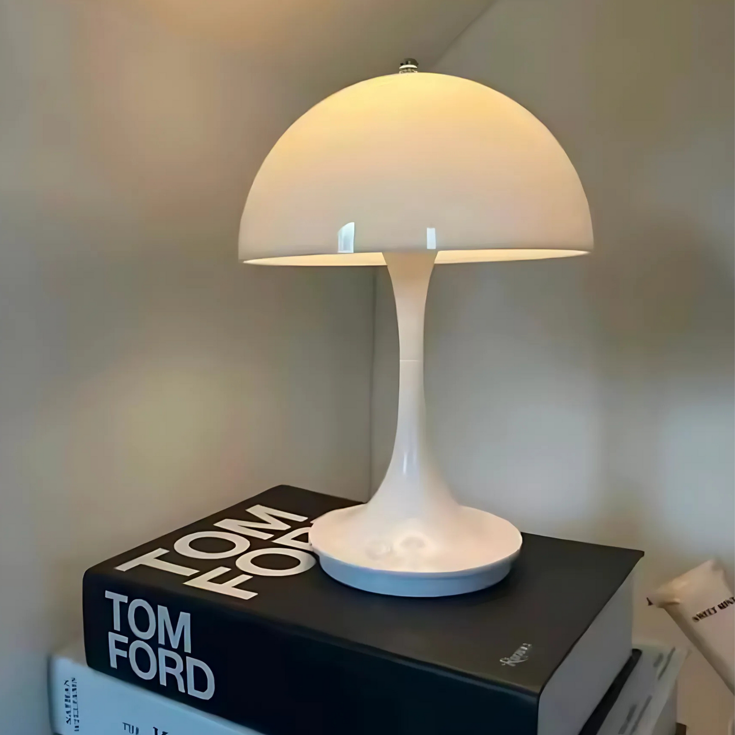 Pilz Tischlampe