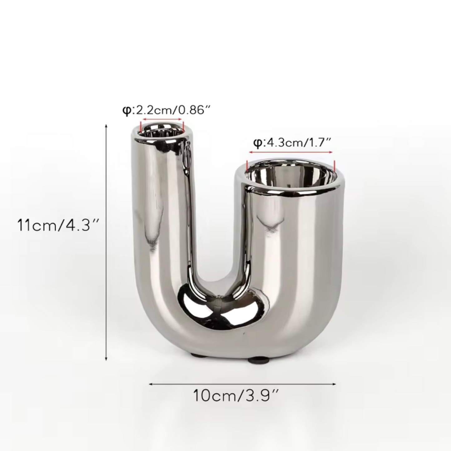 Steel Kerzenhalter