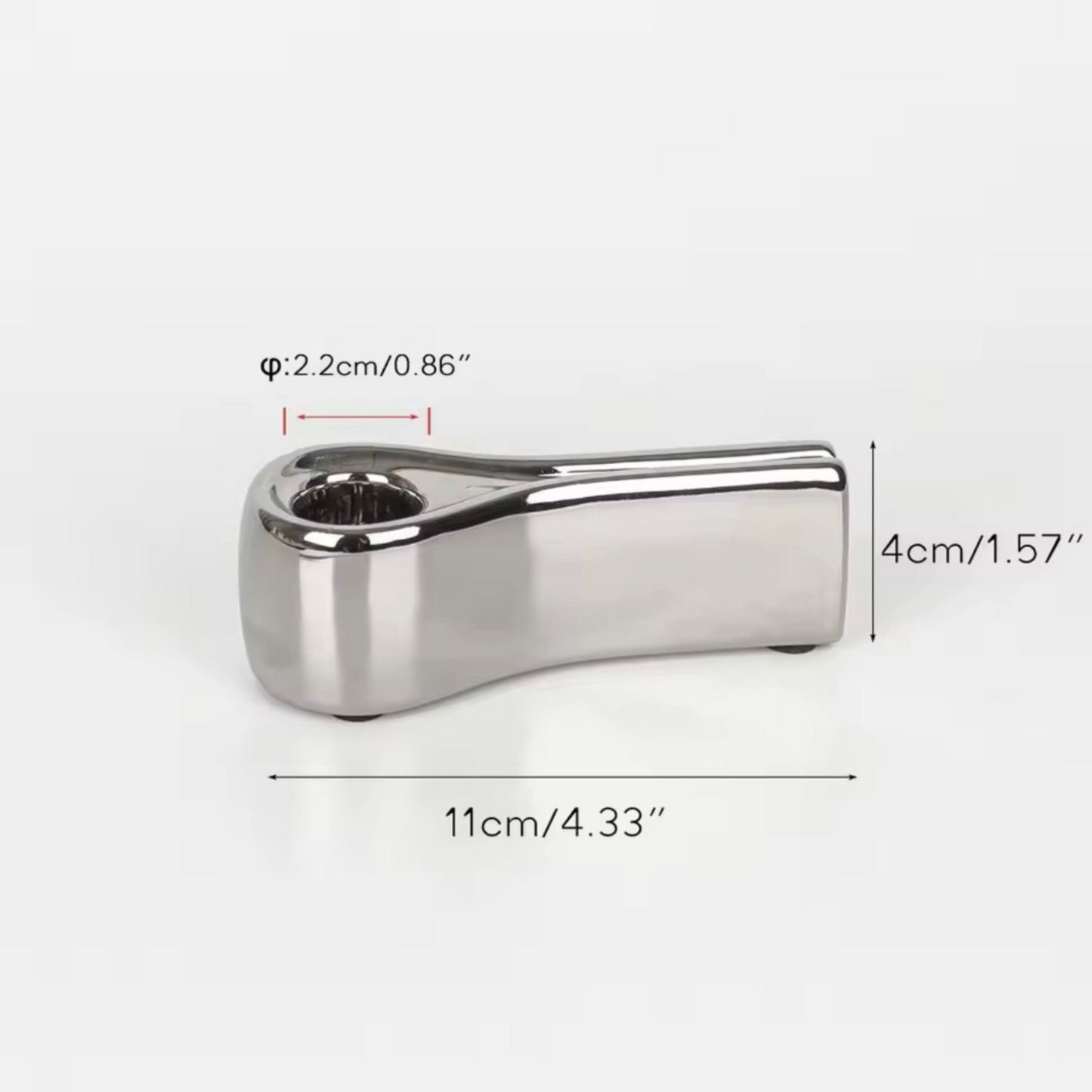 Steel Kerzenhalter