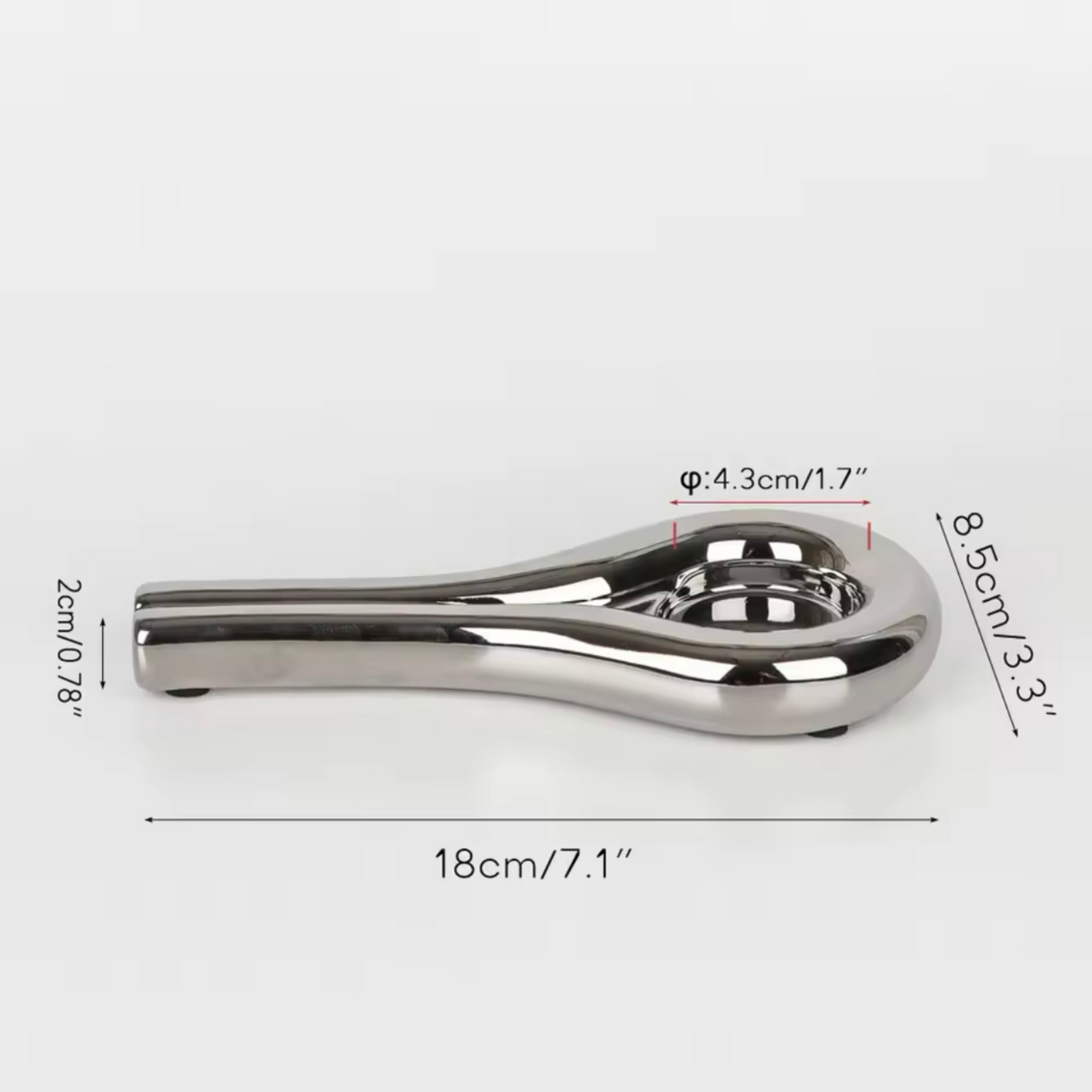 Steel Kerzenhalter