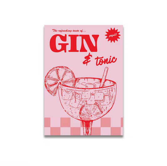 Gin Poster