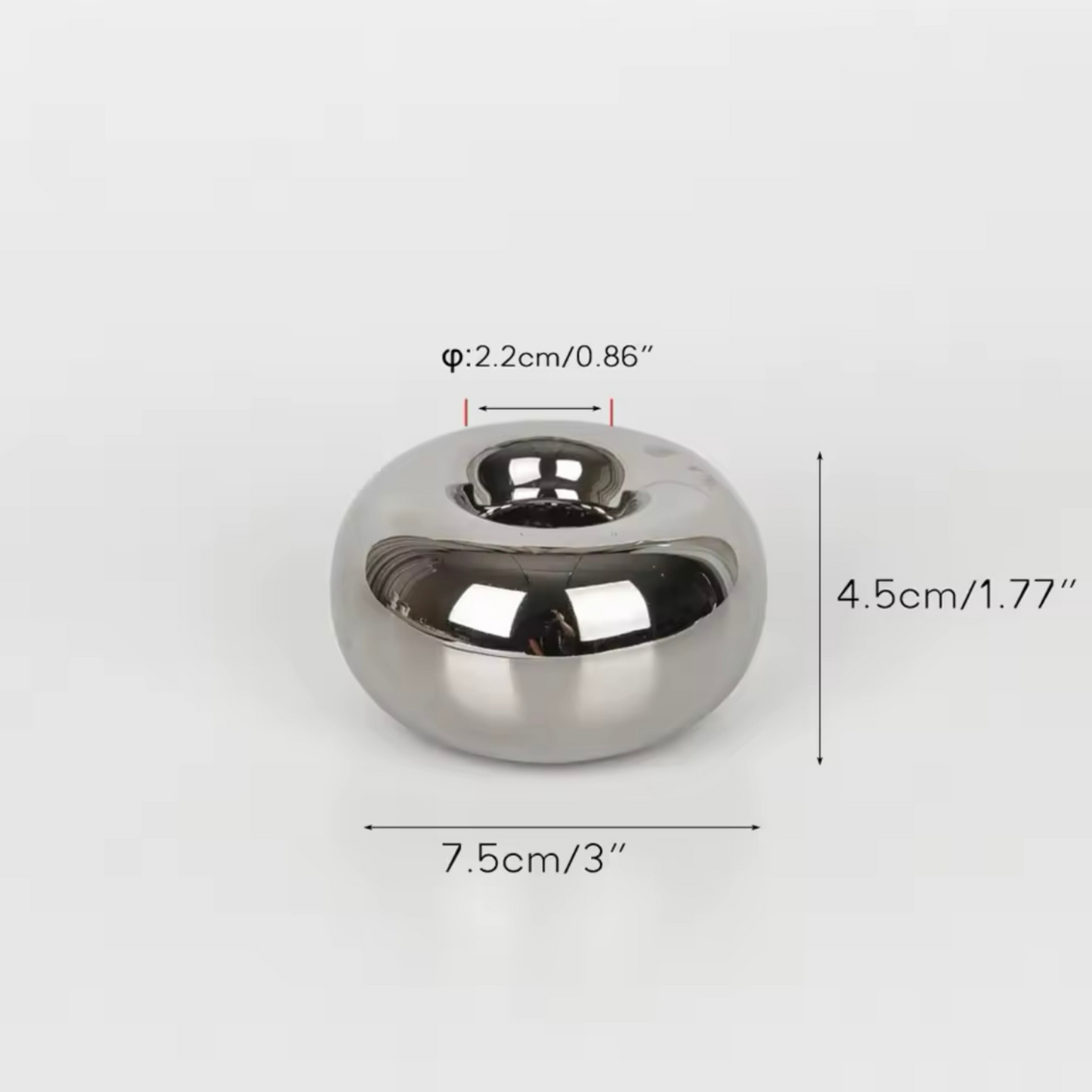 Steel Kerzenhalter
